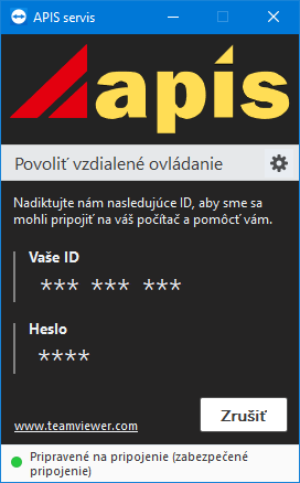 Vzdialený servis APIS