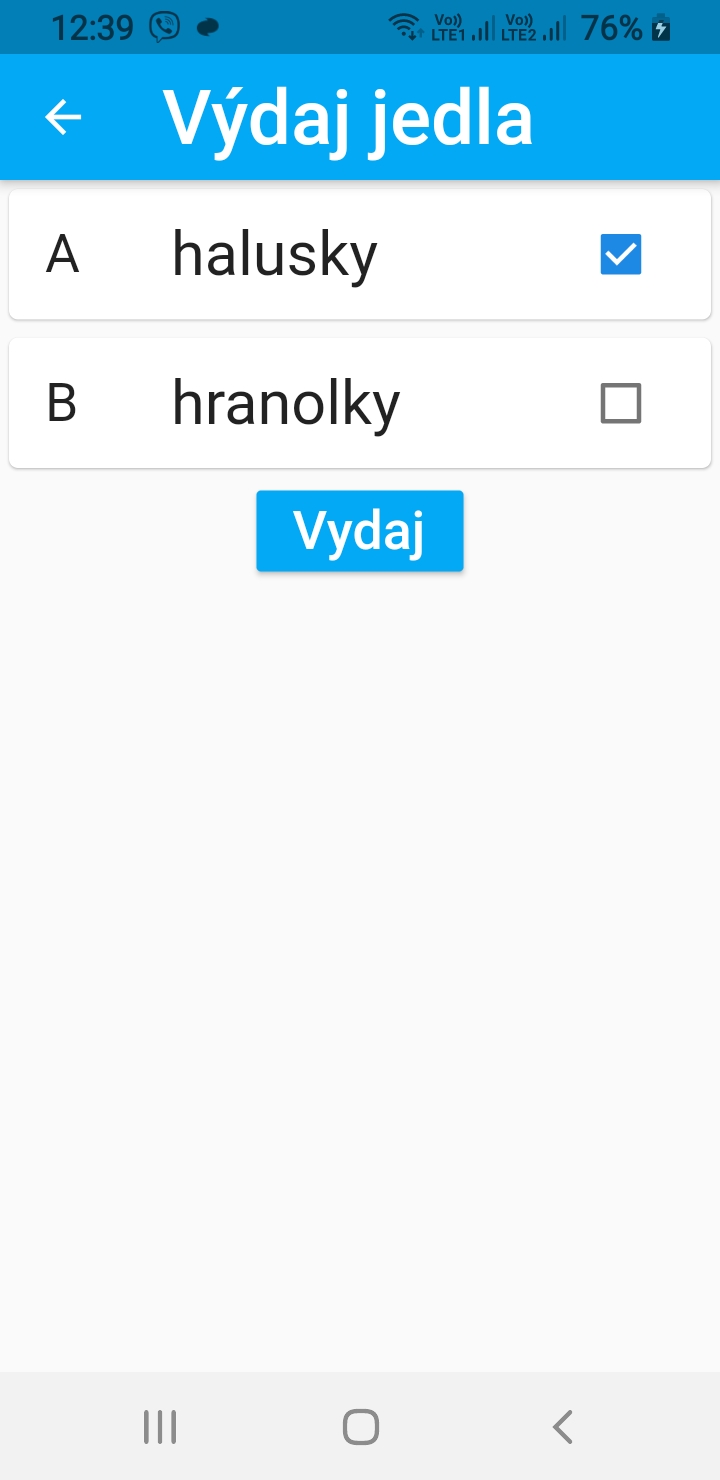 Výdaj